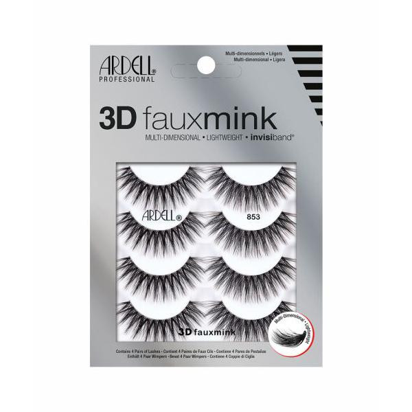 3D Faux Mink - 853 - 4/Pack