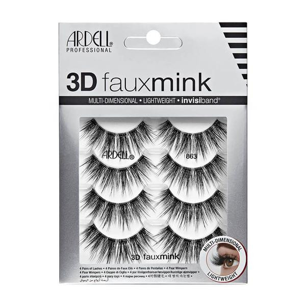 3D Faux Mink - 863 - 4/Pack