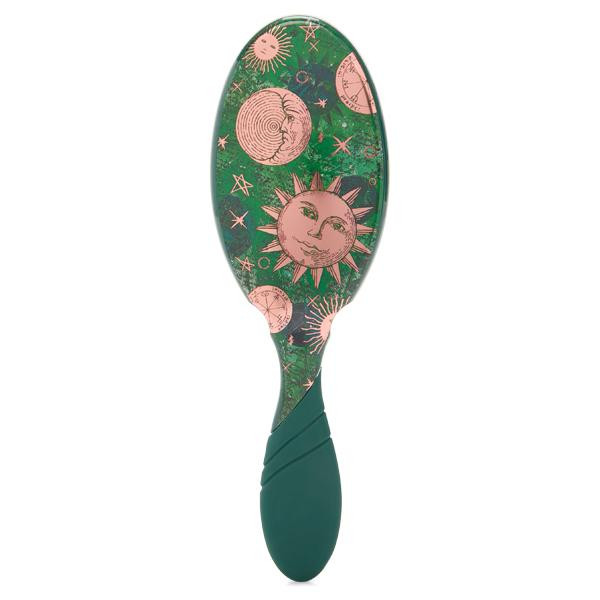 Astrological Detangler Brush - Green