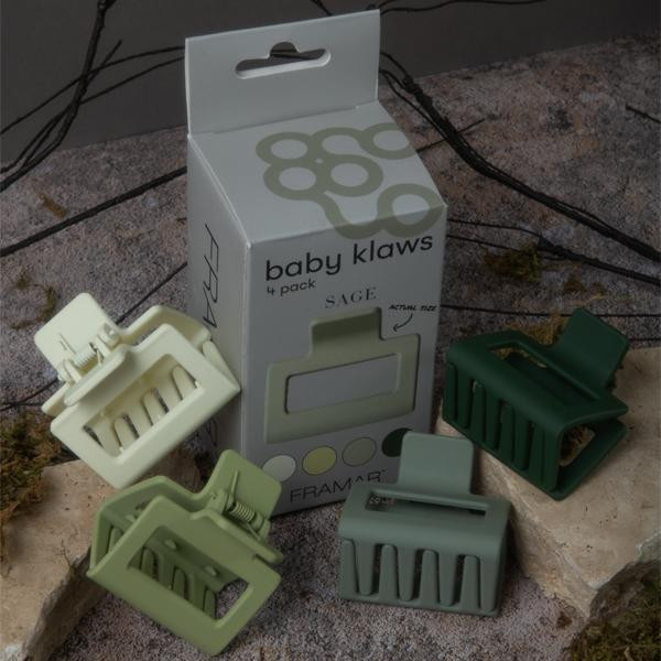 Baby Klaws - Sage - 4/pack