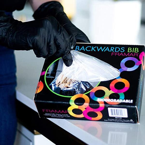 Backwards Bibs - 50 units