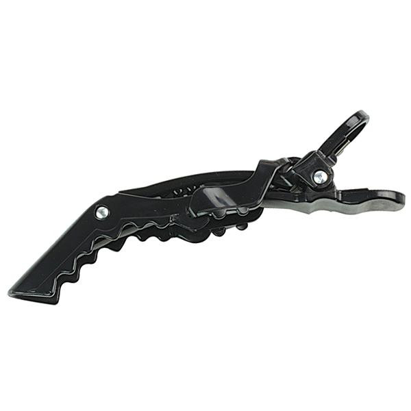 Big Mouth clips black 4/pack