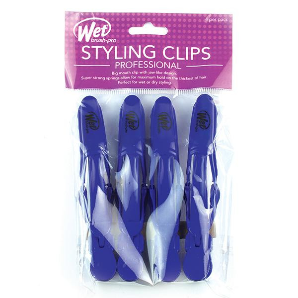 Big Mouth clips blue 4/pack