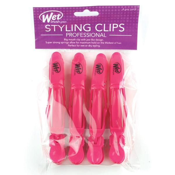 Big Mouth clips pink 4/pack
