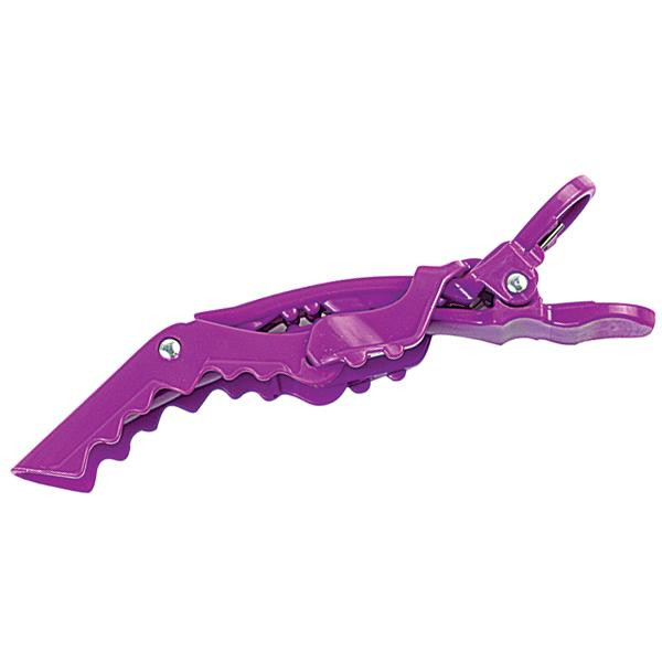 Big Mouth clips purple 4/pack