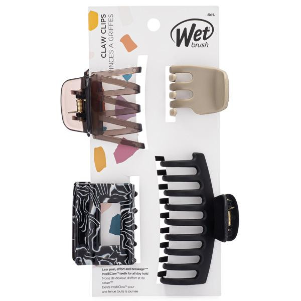 Claw Clips 4CT - Black Swirl