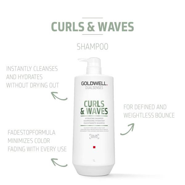 Curls & Waves shampoo 33.8oz