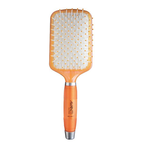 Cushion brush with gel handle