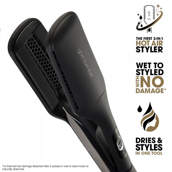 Duet Style 2-in-1 Hot Air Styler - Black