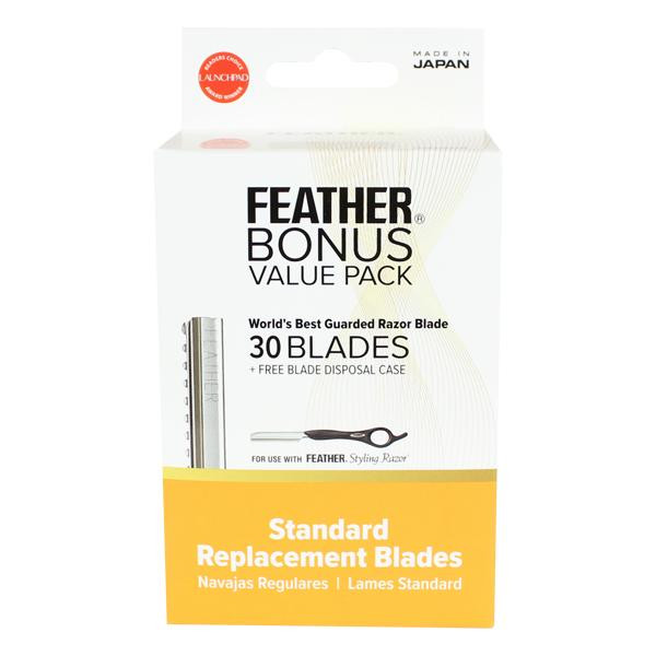 Feather Standard Blades - Bonus Value Pack 30/pk