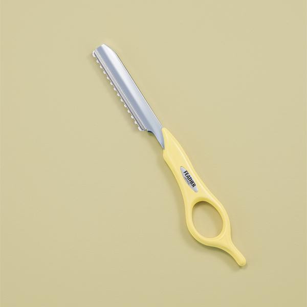 Feather Styling Razor Cream Yellow