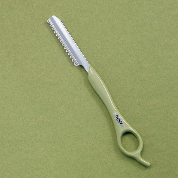 Feather Styling Razor Matcha Green