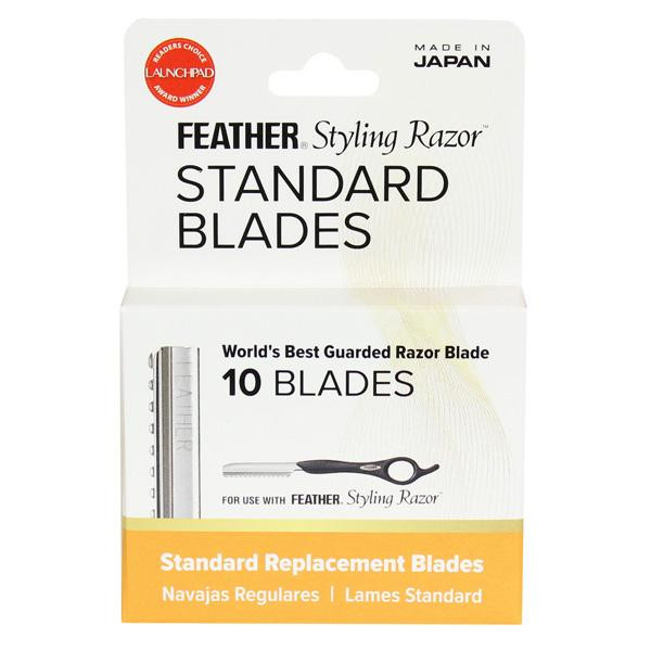 Feather standard blades 10/pk