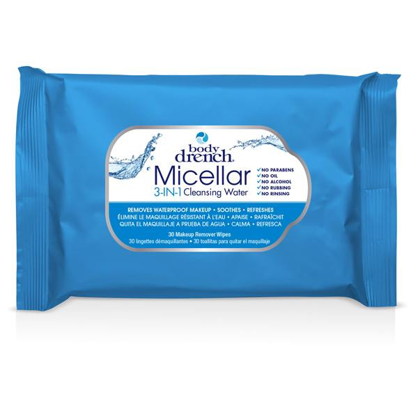 Micellar 3-en-1 - Makeup Remover Wipes - 30 units