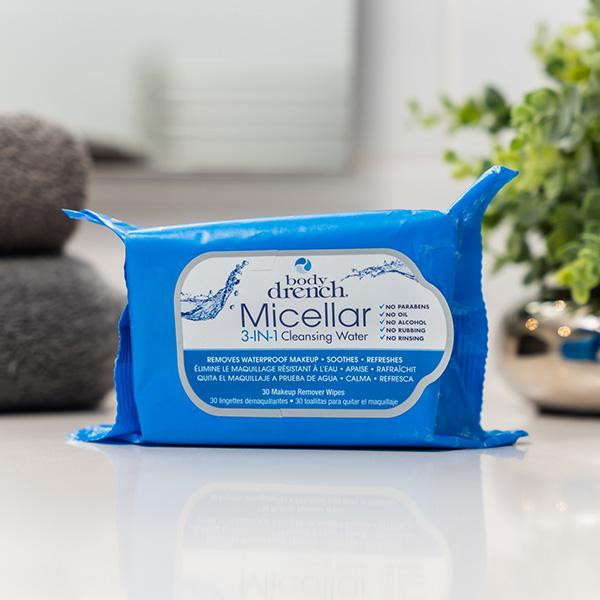 Micellar 3-en-1 - Makeup Remover Wipes - 30 units