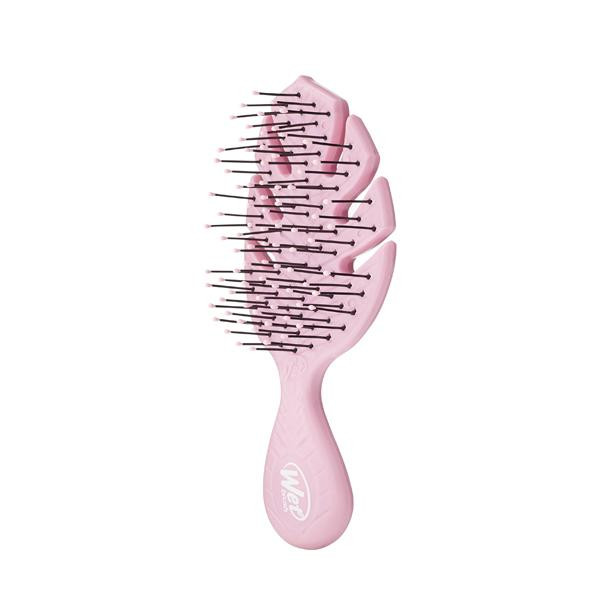 Mini detangling brush Go Green - Pink
