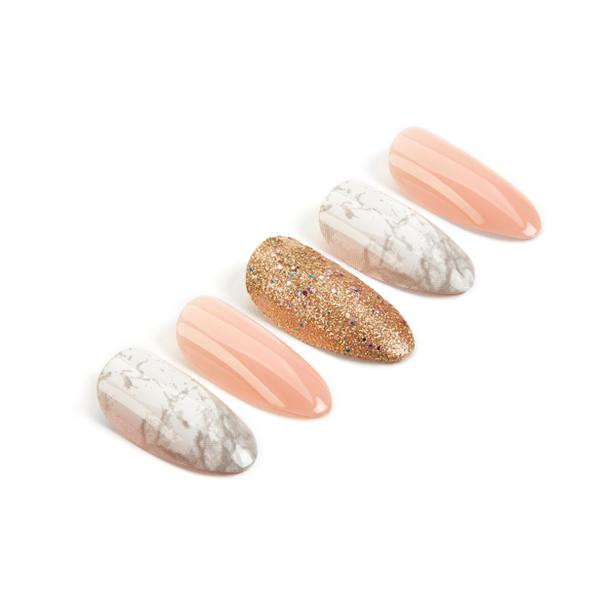 Pink Marble and Gold