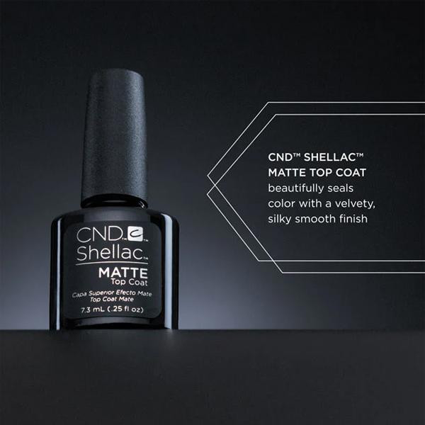 Shellac Matte Top Coat 0.25oz