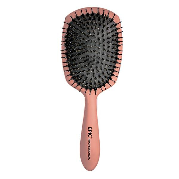 Shine detangler brush rose gold