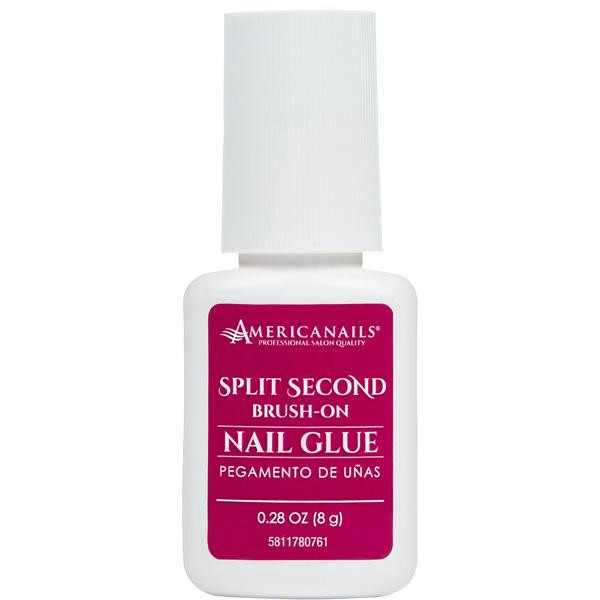 Split Second Brush-On Nail Glue 0.28oz