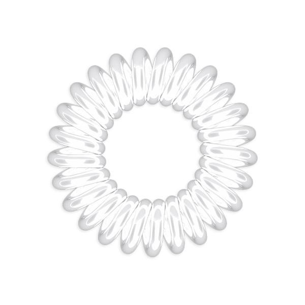 Traceless hair rings - White 3/pack