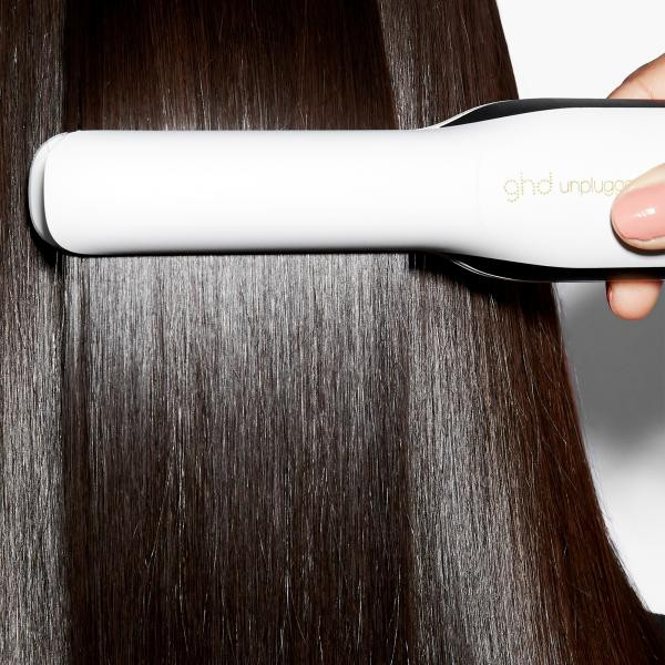 Unplugged Hair Straightener - White