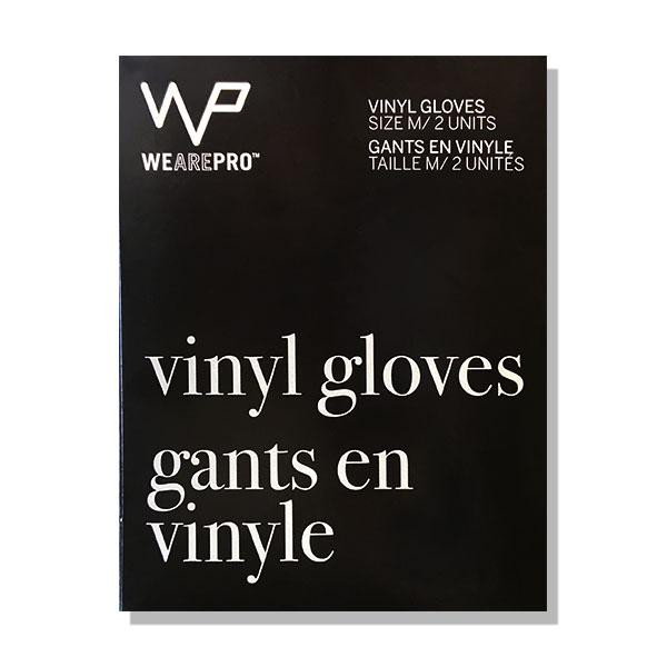 WEAREPRO Vinyl gloves - 2 unités