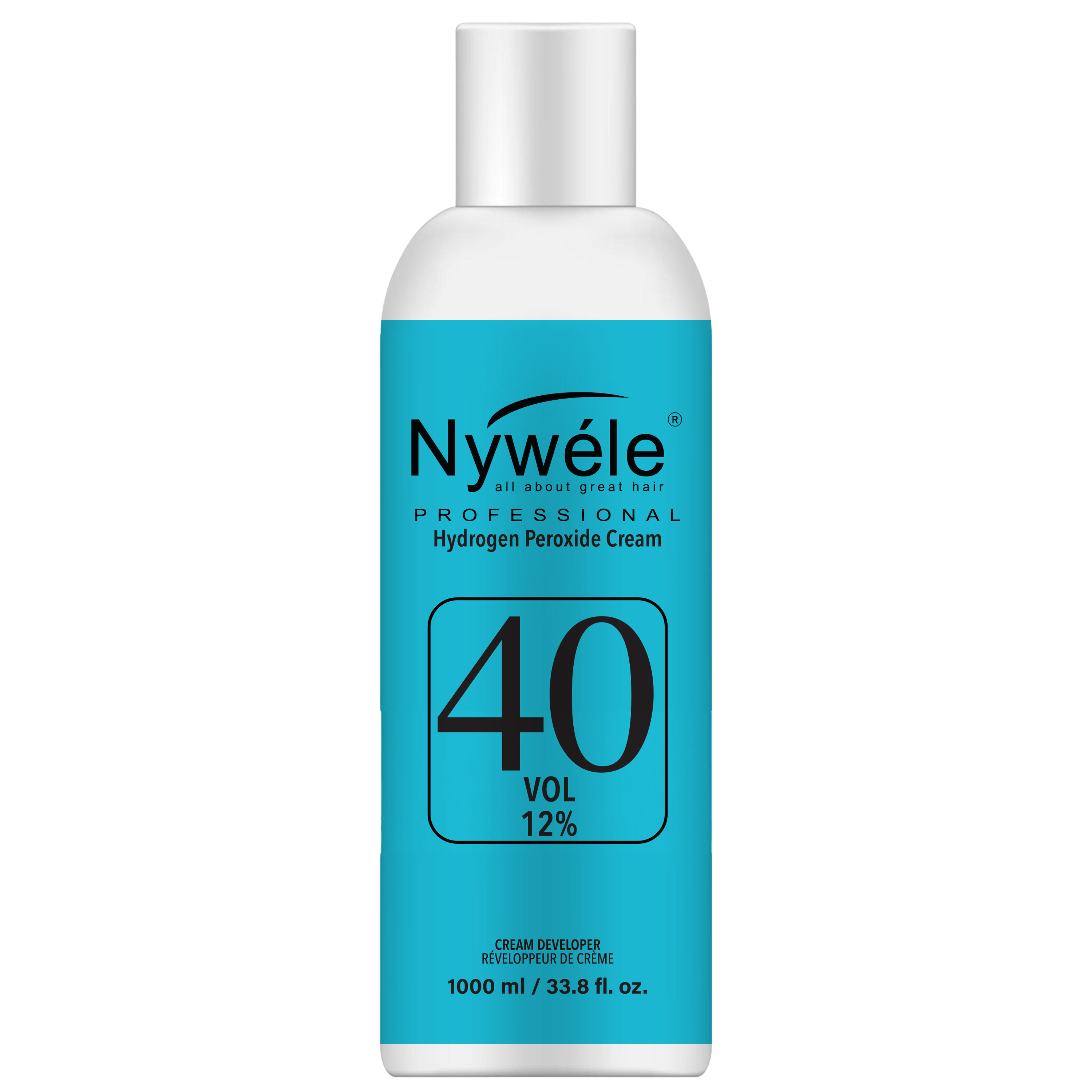 Nywele Hair Developer | Cream Peroxide Developer for Hair Coloring, Bleaching & Toning