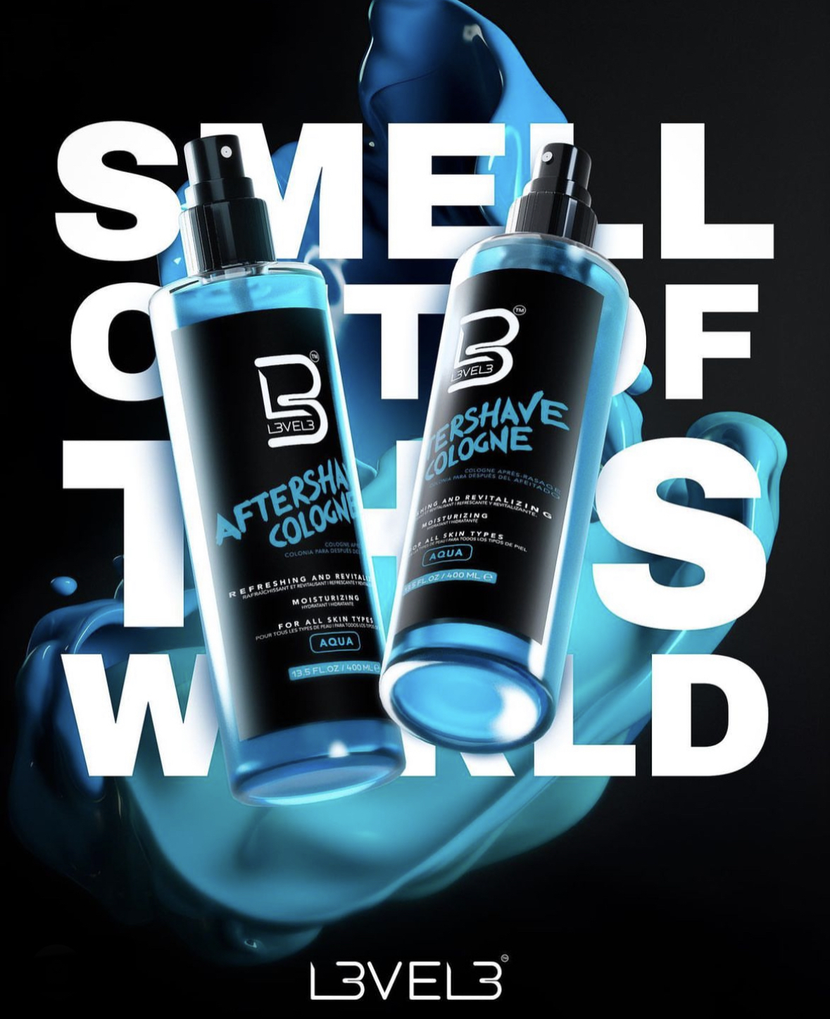 Aqua Fresh Level 3 Soothing After Shave Cologne