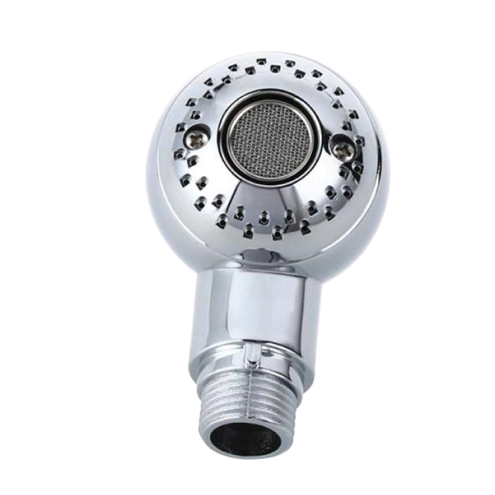 Dual Spray Mode Chrome Shower Head - Stream or Rainfall Options