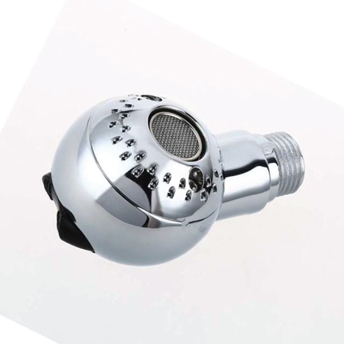Dual Spray Mode Chrome Shower Head - Stream or Rainfall Options