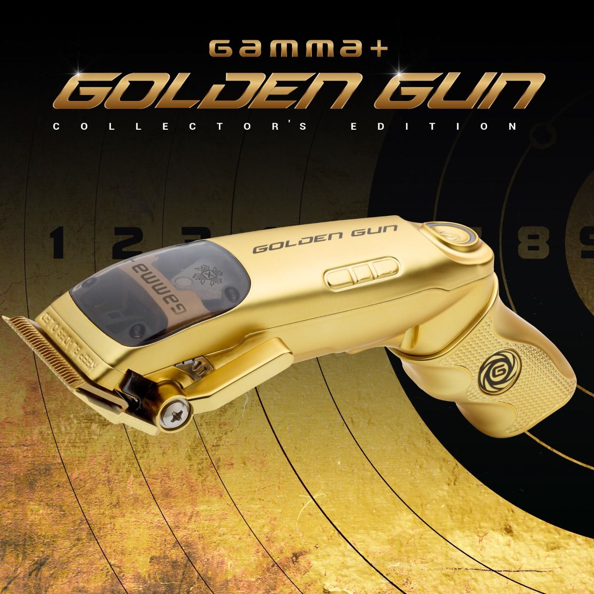 GOLDEN GUN ELITE PRO CLIPPER SET BY GAMMA+