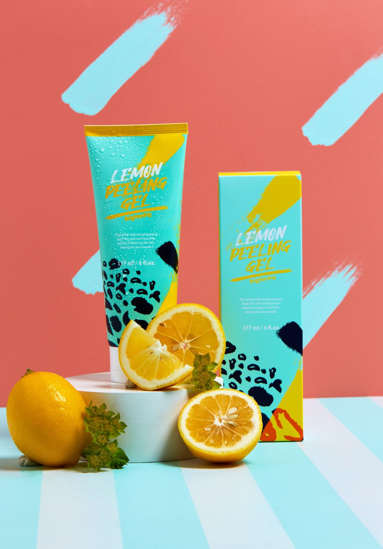 Lemon Refresh Exfoliating Gel by AWAKIIN