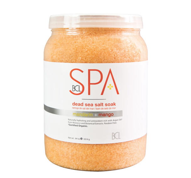 Mandarin & Mango Dead Sea Salt Luxury Spa Soak 64oz by BCL