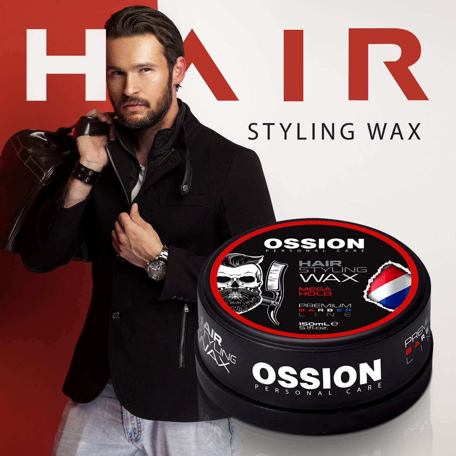 MORFOSE Professional Barber Series - Ultra Strong Hold Styling Wax 150ml