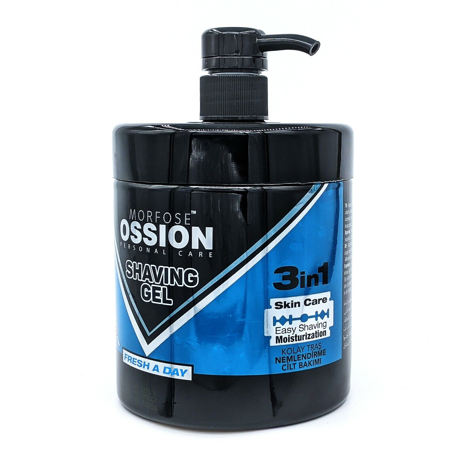 Ossion Morfose Ultra-Fresh Shaving Gel - 900ml