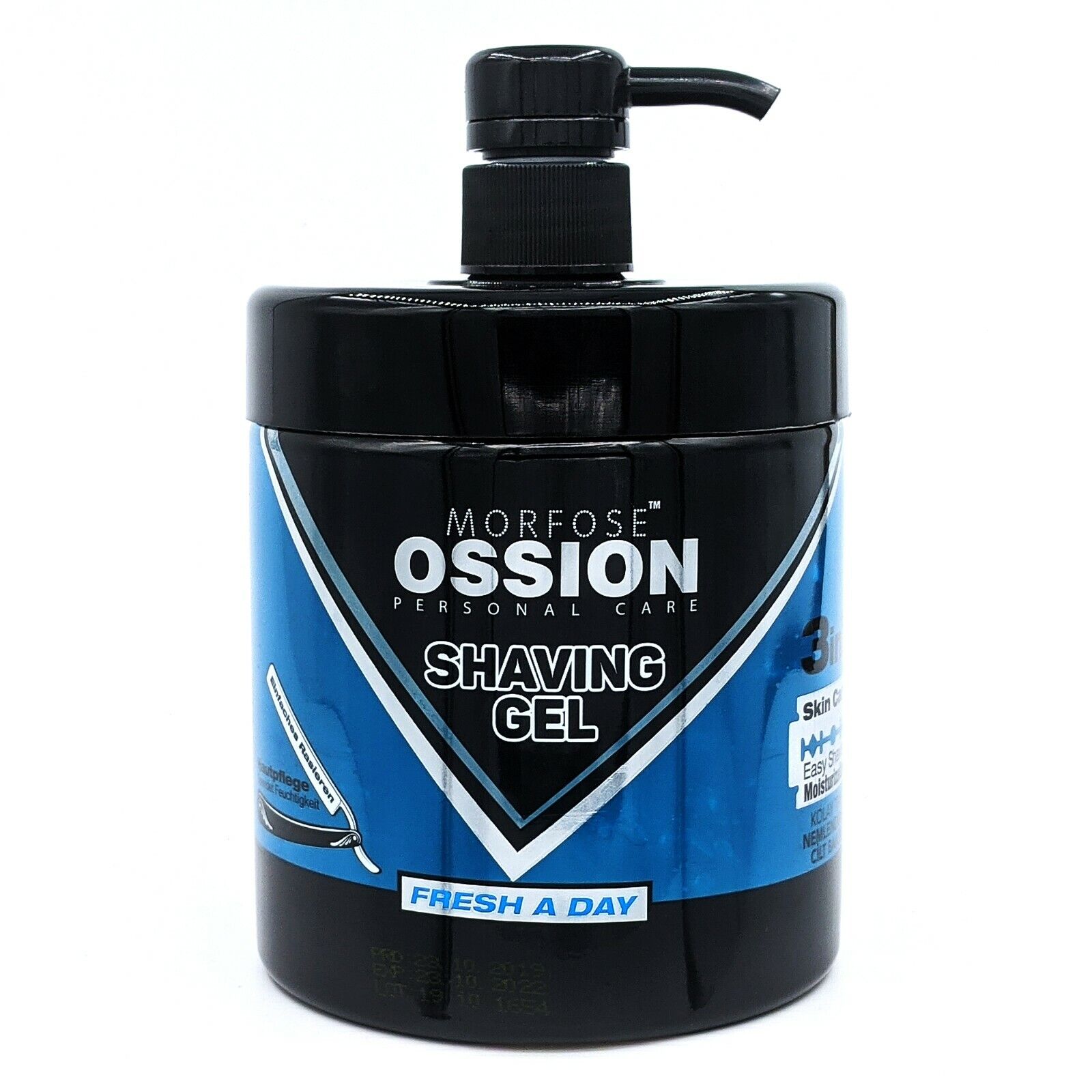 Ossion Morfose Ultra-Fresh Shaving Gel - 900ml