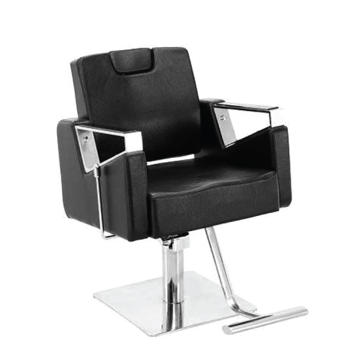 "SIMBA Elite Barber Chair - Professional Reclining Hair Styling Seat"
